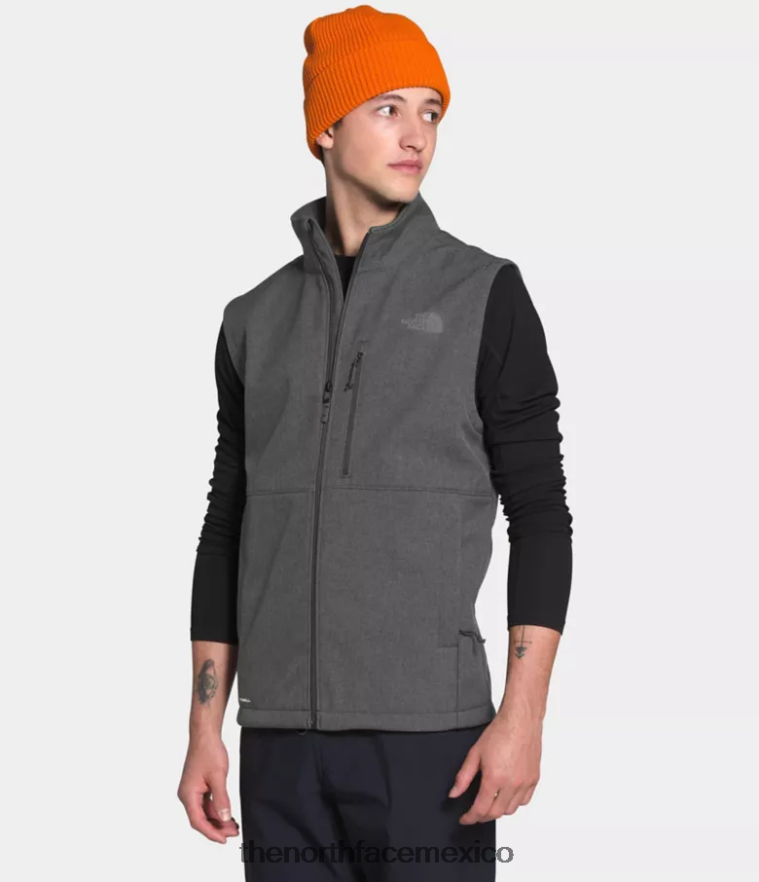 The North Face ropa NFHLJL202 tnf gris oscuro jaspeado hombres chaleco biónico apex
