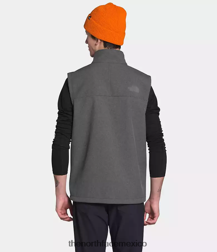 The North Face ropa NFHLJL202 tnf gris oscuro jaspeado hombres chaleco biónico apex