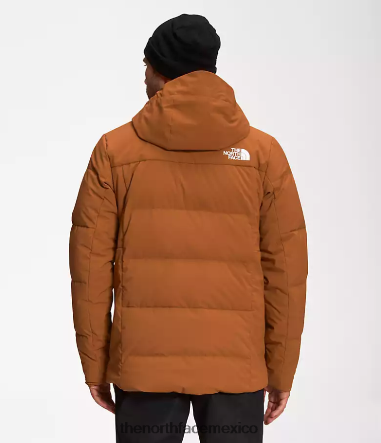 The North Face ropa NFHLJL1035 cuero marrón hombres chaqueta de plumas corefire