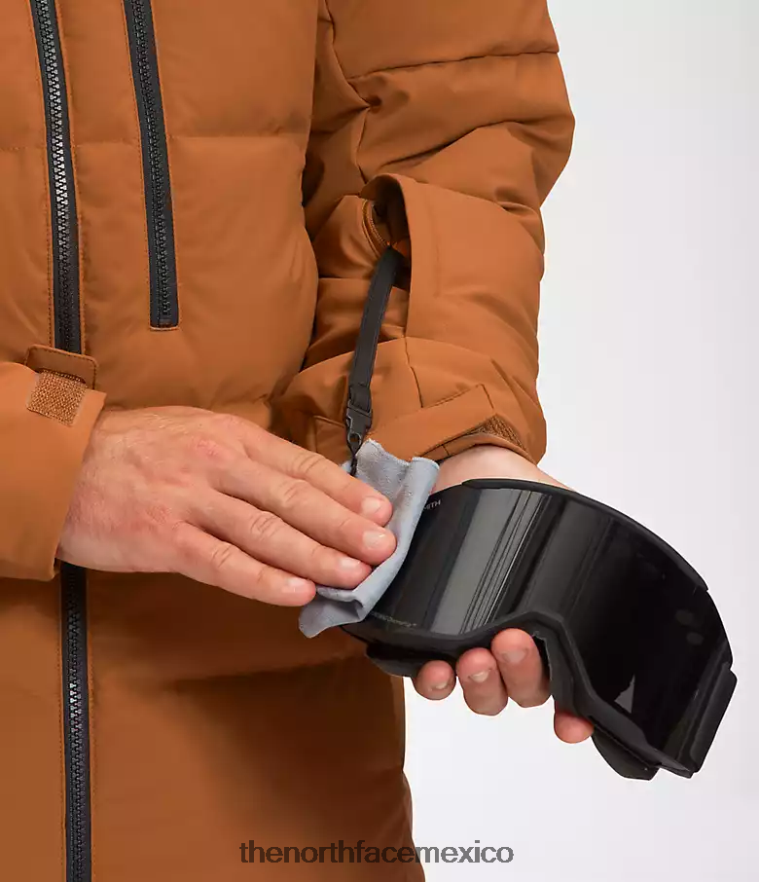 The North Face ropa NFHLJL1035 cuero marrón hombres chaqueta de plumas corefire