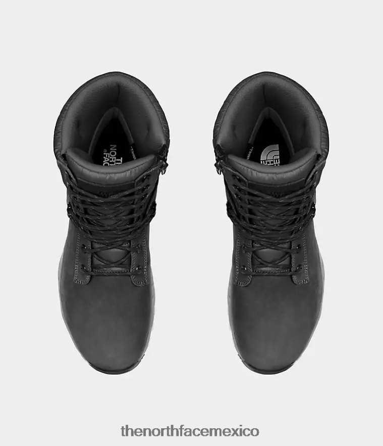 The North Face calzado NFHLJL1308 tnf negro/gris zinc hombres bota termoball con cremallera