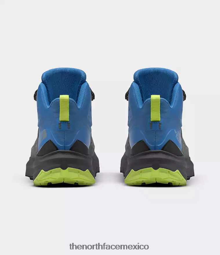 The North Face calzado NFHLJL611 gris vanadis/azul supersónico hombres botas de cuero vectiv exploras 2 mid Futurelight