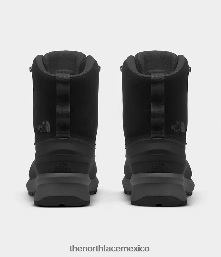The North Face calzado NFHLJL613 tnf negro/gris asfalto hombres botas impermeables chilkat v con encaje