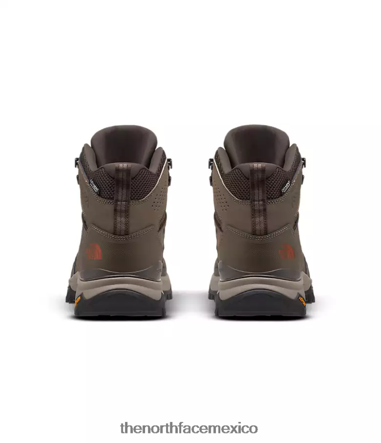 The North Face calzado NFHLJL1218 marrón bipartidista/marrón café hombres botas hedgehog fastpack ii mid wp