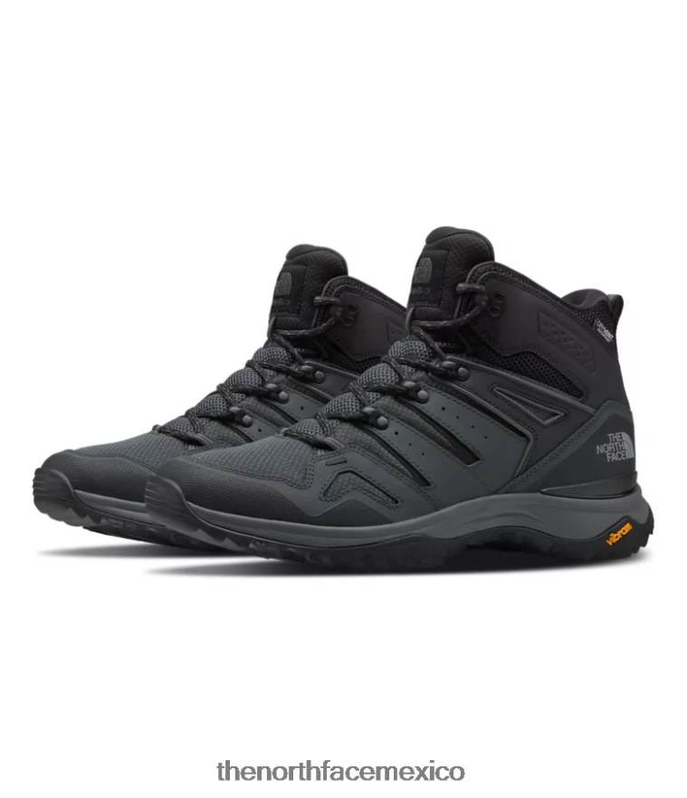 The North Face calzado NFHLJL1219 tnf negro/gris sombra oscura hombres botas hedgehog fastpack ii mid wp