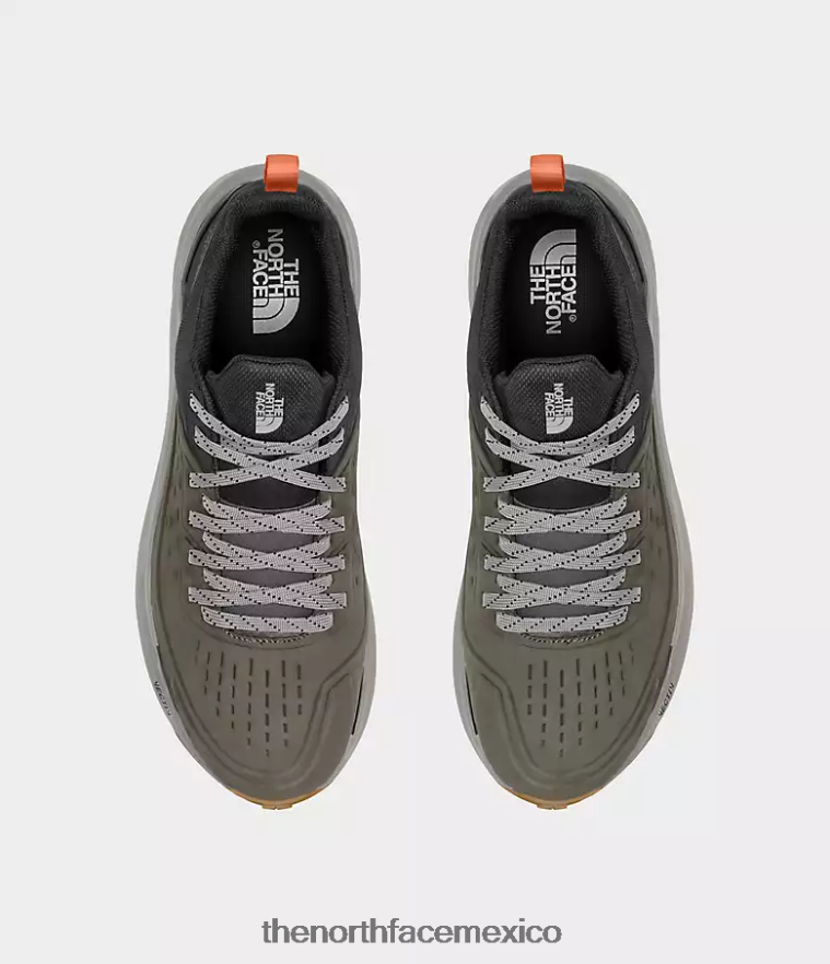 The North Face calzado NFHLJL500 nuevo verde topo/gris asfalto hombres Zapatos vectiv exploras 2 Futurelight de piel