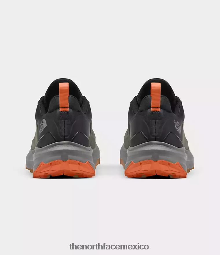 The North Face calzado NFHLJL500 nuevo verde topo/gris asfalto hombres Zapatos vectiv exploras 2 Futurelight de piel