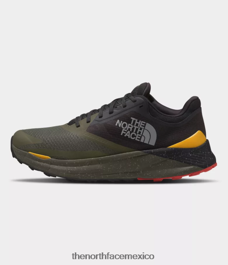 The North Face calzado NFHLJL420 nuevo verde topo/negro tnf hombres zapatillas vectiv enduris 3