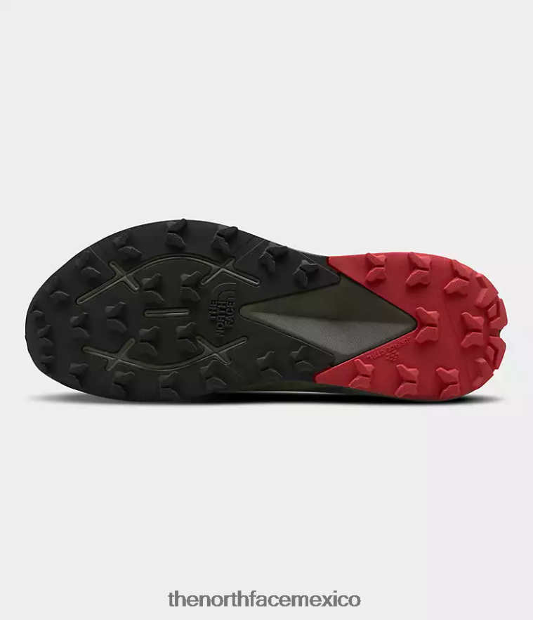 The North Face calzado NFHLJL420 nuevo verde topo/negro tnf hombres zapatillas vectiv enduris 3