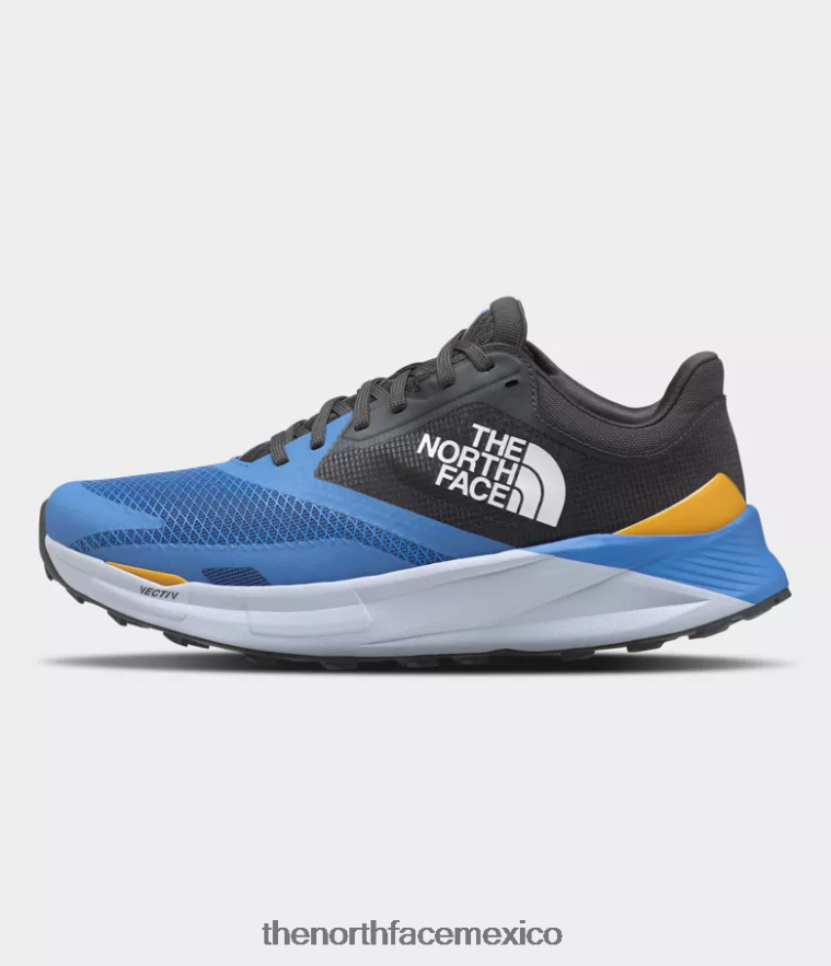 The North Face calzado NFHLJL421 azul óptico/gris asfalto hombres zapatillas vectiv enduris 3