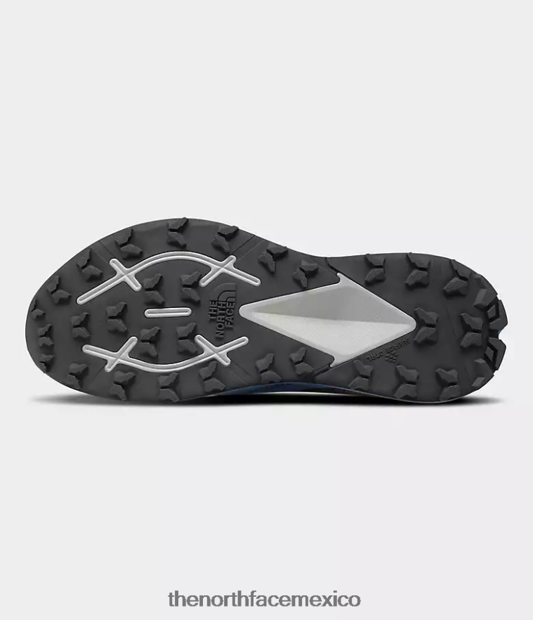 The North Face calzado NFHLJL421 azul óptico/gris asfalto hombres zapatillas vectiv enduris 3