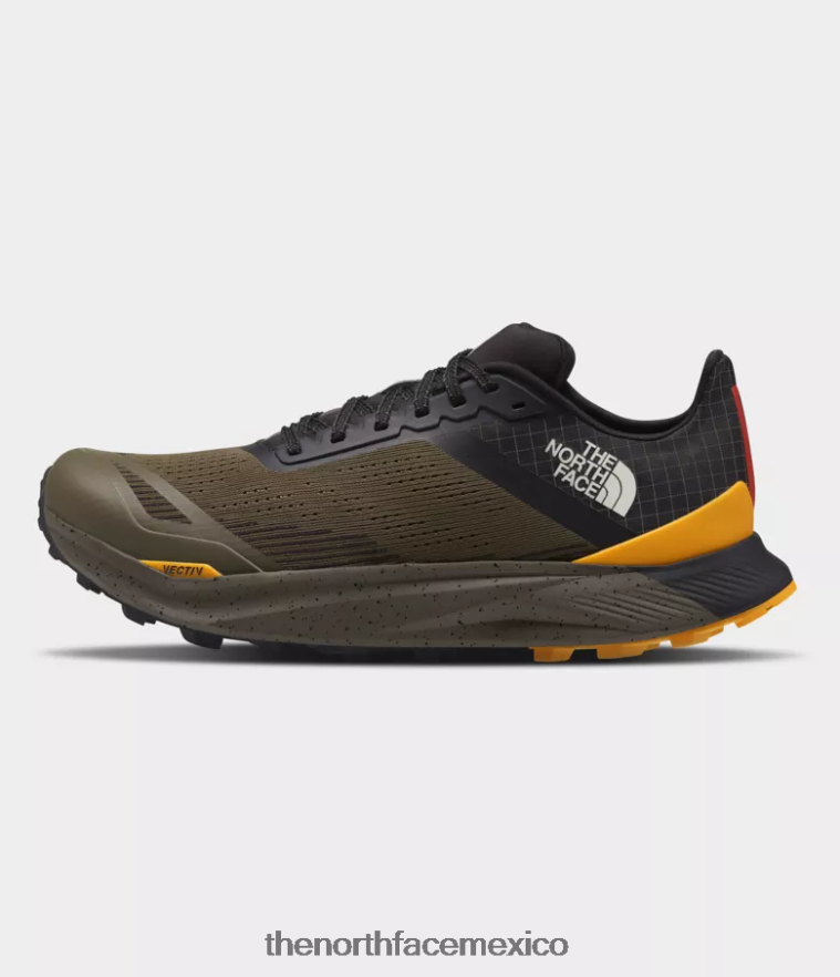 The North Face calzado NFHLJL658 nuevo verde topo/negro tnf hombres vectiv infinito 2 zapatos