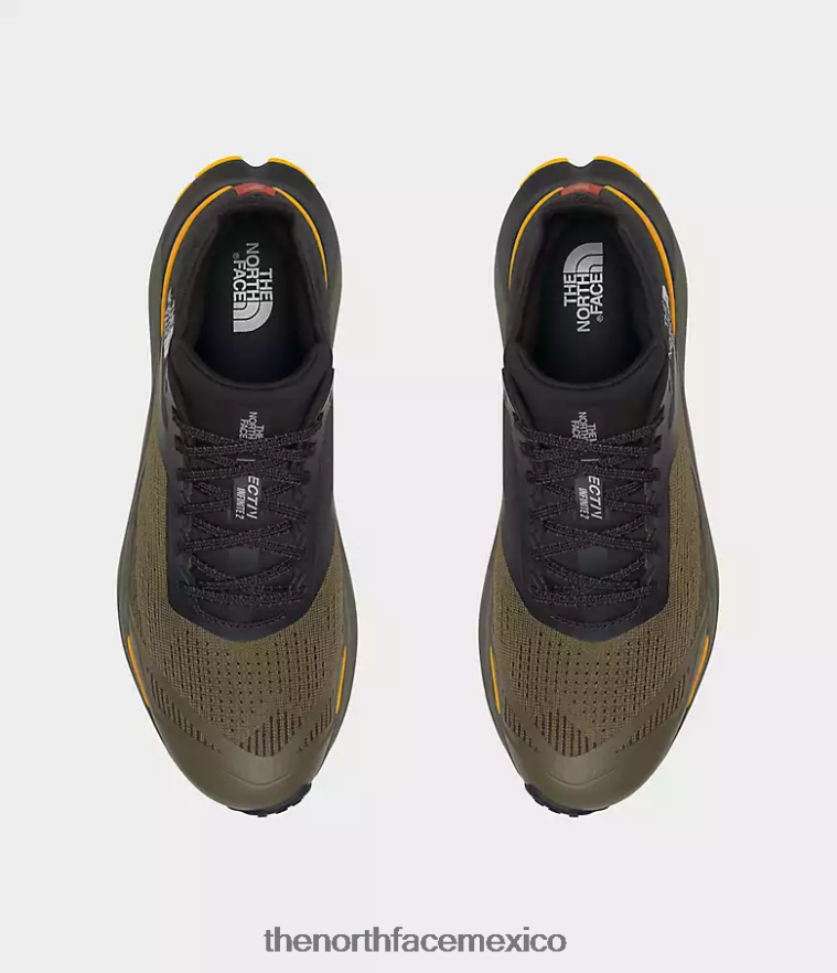 The North Face calzado NFHLJL658 nuevo verde topo/negro tnf hombres vectiv infinito 2 zapatos