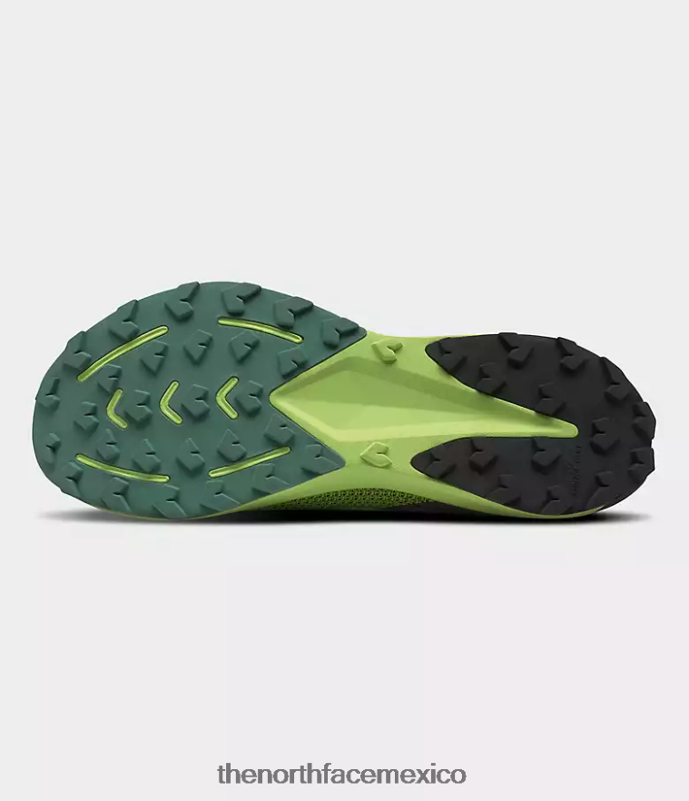 The North Face calzado NFHLJL837 led amarillo/tnf negro hombres zapatos cumbre serie vectiv sky