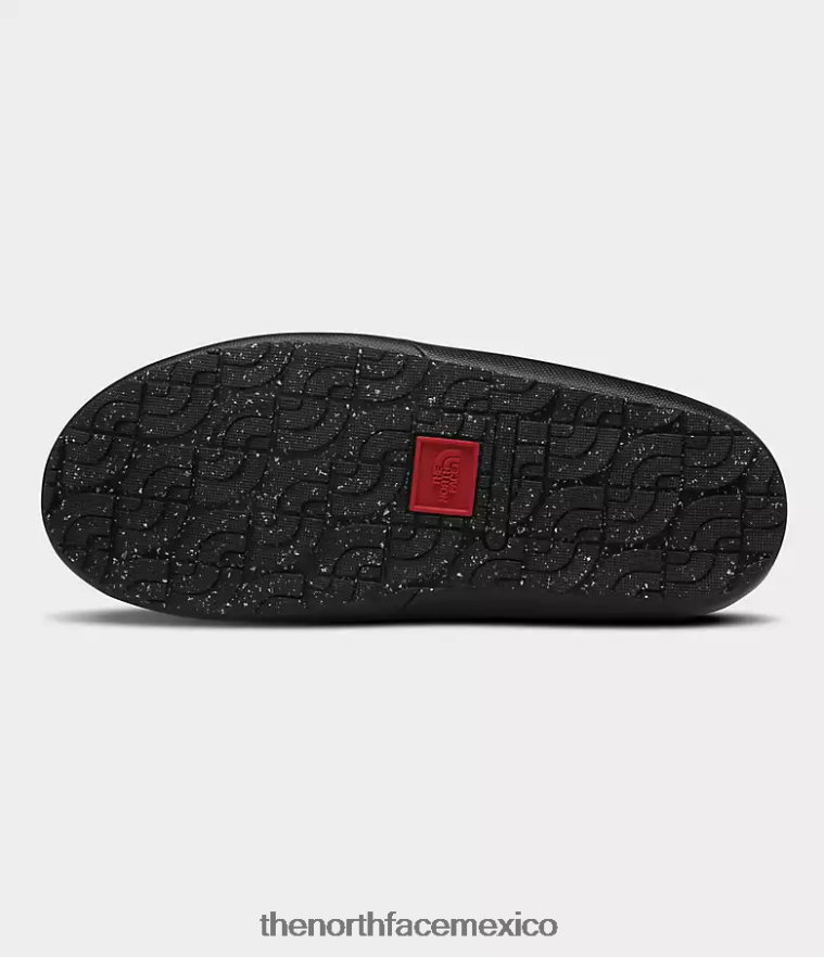 The North Face calzado NFHLJL790 tnf negro media cúpula contorno impresión/tnf negro hombres botines de tracción termoball