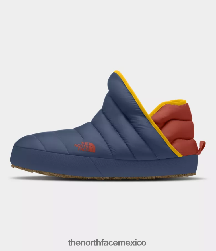 The North Face calzado NFHLJL791 azul sombreado/marrón brandy hombres botines de tracción termoball