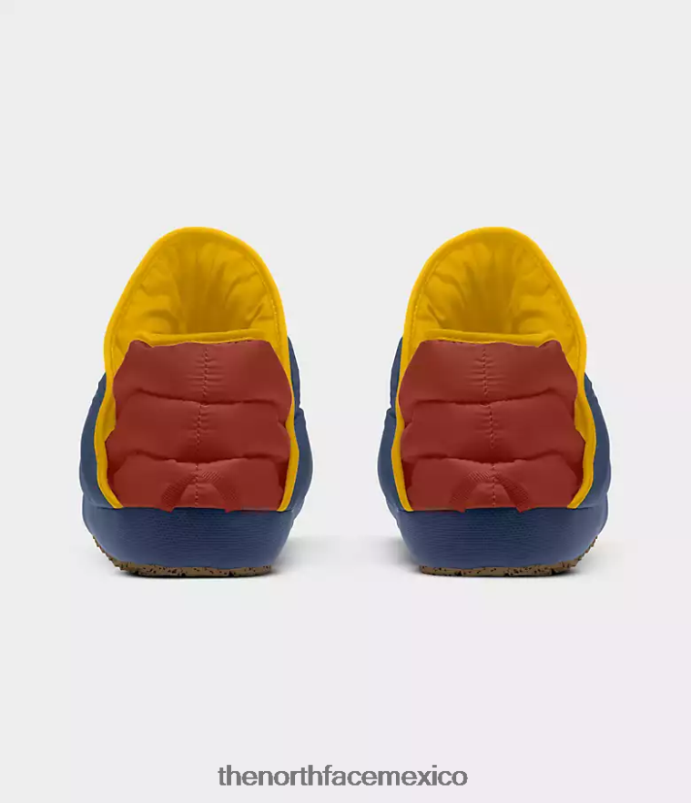 The North Face calzado NFHLJL791 azul sombreado/marrón brandy hombres botines de tracción termoball