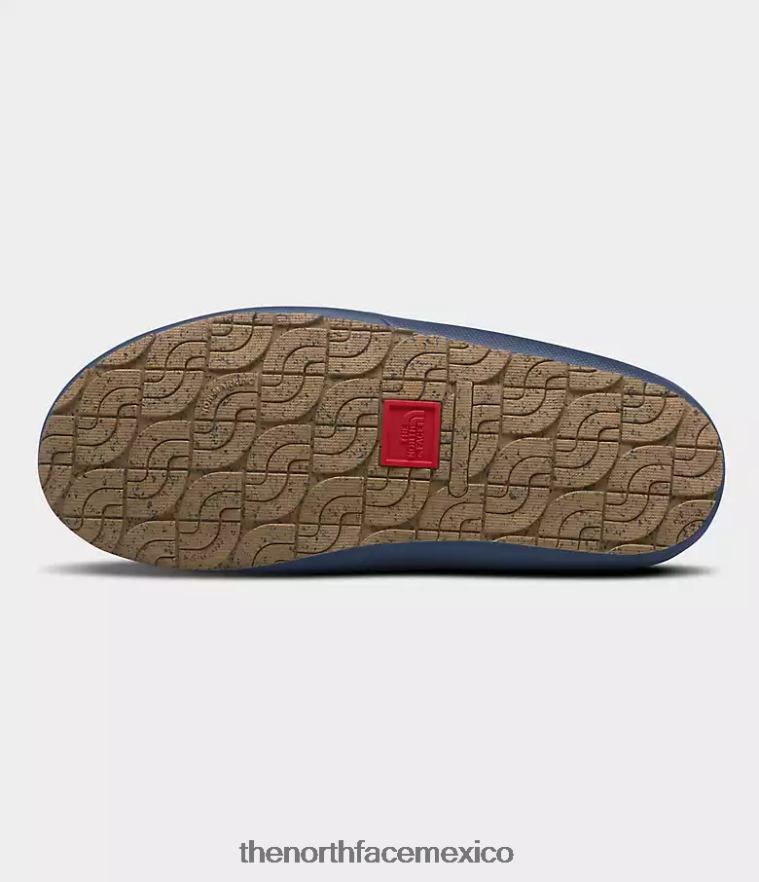 The North Face calzado NFHLJL791 azul sombreado/marrón brandy hombres botines de tracción termoball