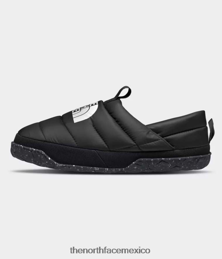 The North Face calzado NFHLJL554 tnf negro/tnf blanco hombres mulas nuptse