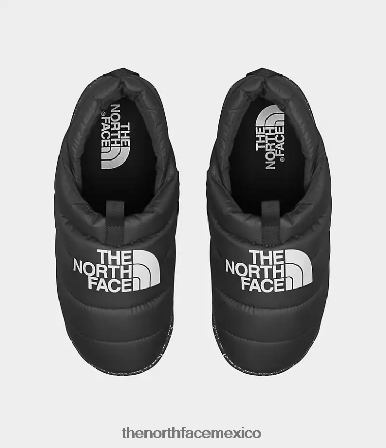 The North Face calzado NFHLJL554 tnf negro/tnf blanco hombres mulas nuptse