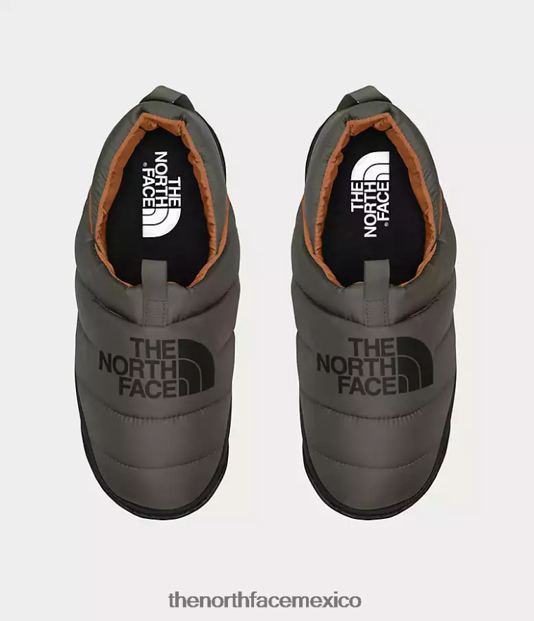 The North Face calzado NFHLJL556 nuevo verde topo/negro tnf hombres mulas nuptse