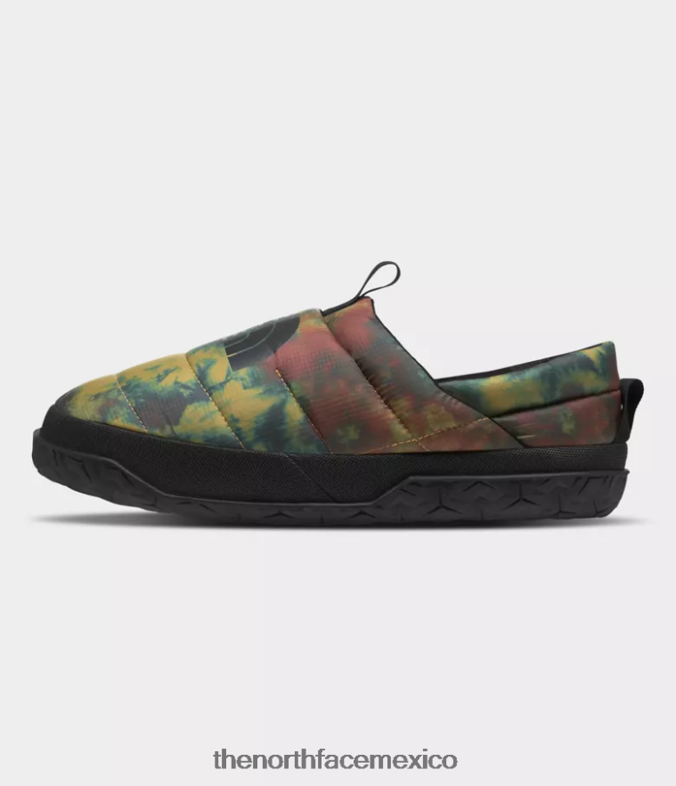 The North Face calzado NFHLJL557 estampado antílope color hielo/tnf negro hombres mulas nuptse