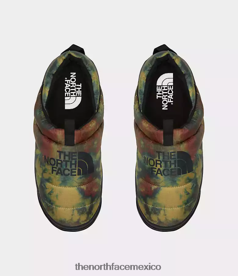 The North Face calzado NFHLJL557 estampado antílope color hielo/tnf negro hombres mulas nuptse