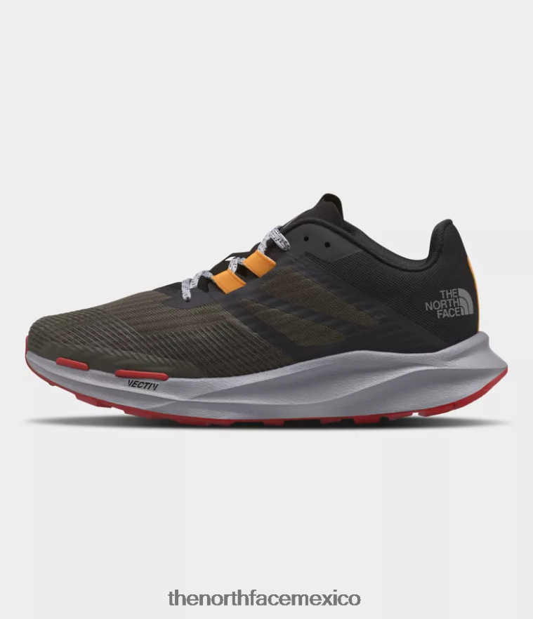 The North Face calzado NFHLJL1168 nuevo verde topo/negro tnf hombres zapatos vectiv eminus