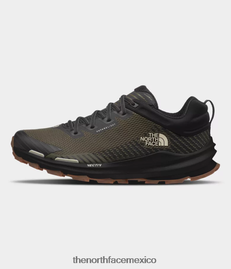 The North Face calzado NFHLJL220 oliva militar/negro tnf hombres zapatos vectiv fastpack Futurelight