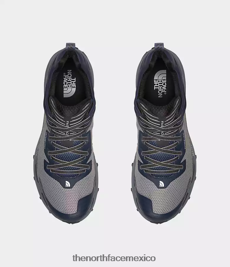 The North Face calzado NFHLJL222 gris combinado/azul marino cumbre hombres zapatos vectiv fastpack Futurelight