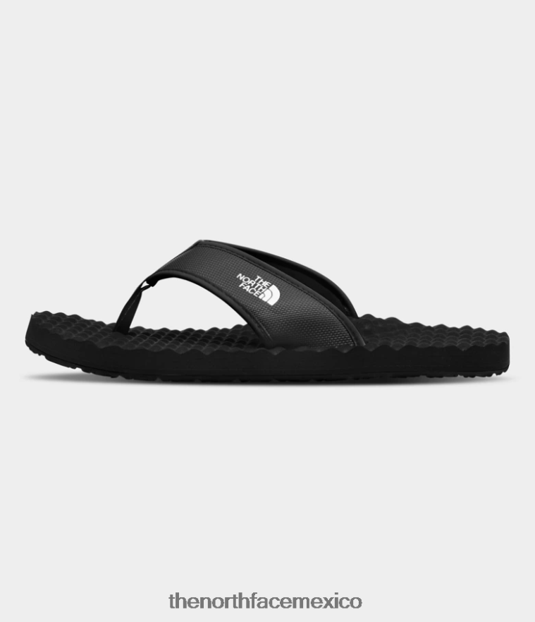 The North Face calzado NFHLJL494 tnf negro/tnf blanco hombres chanclas del campamento base ii