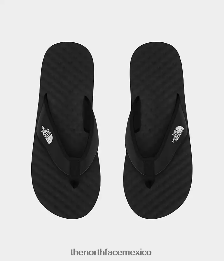 The North Face calzado NFHLJL494 tnf negro/tnf blanco hombres chanclas del campamento base ii