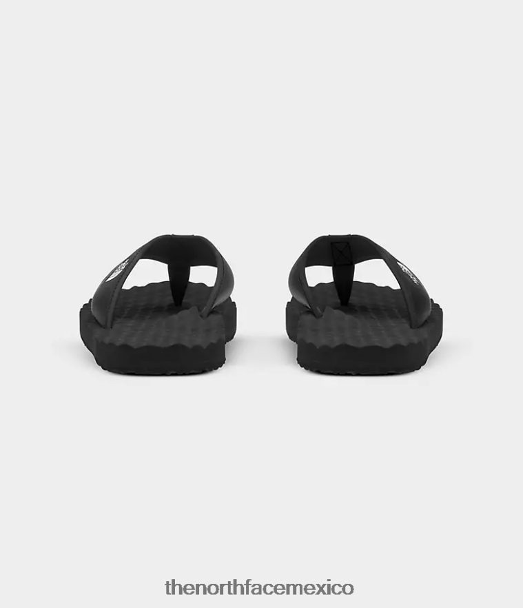 The North Face calzado NFHLJL494 tnf negro/tnf blanco hombres chanclas del campamento base ii
