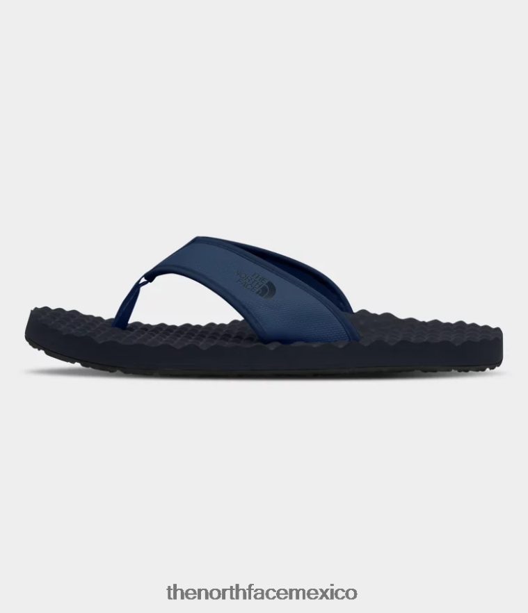 The North Face calzado NFHLJL495 azul sombreado/azul marino urbano hombres chanclas del campamento base ii