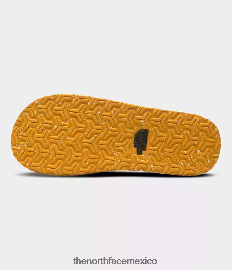 The North Face calzado NFHLJL496 cumbre oro/tnf negro hombres chanclas del campamento base ii
