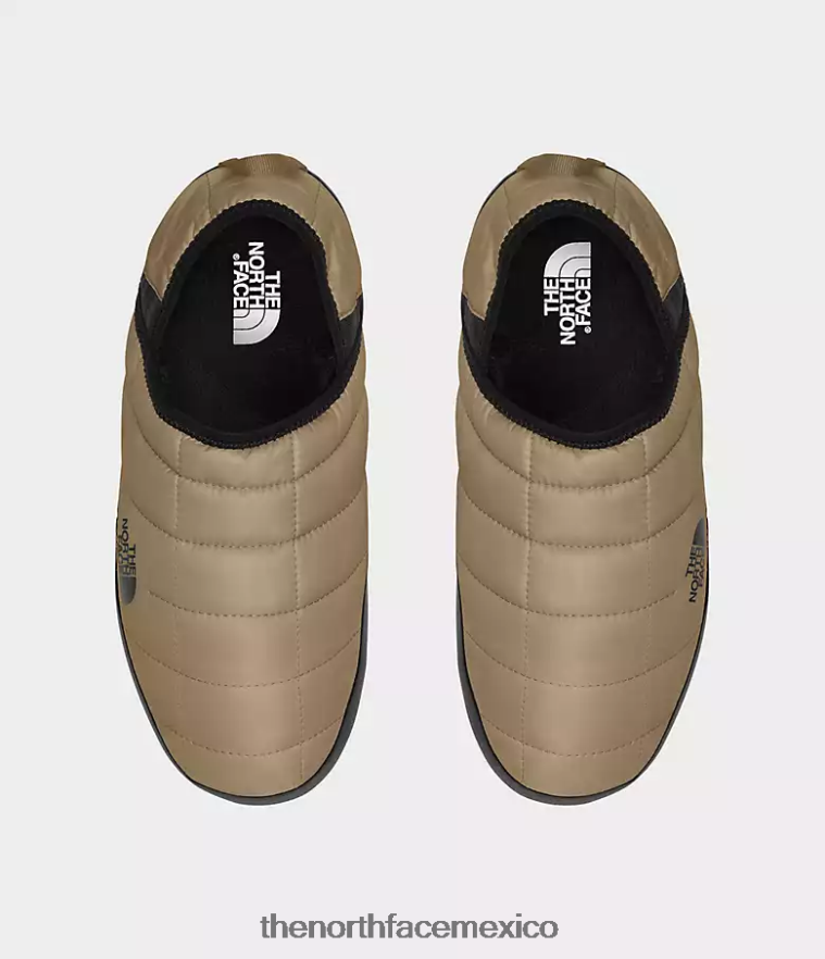 The North Face calzado NFHLJL1130 hawthorne caqui/tnf negro hombres mulas de tracción thermoball v
