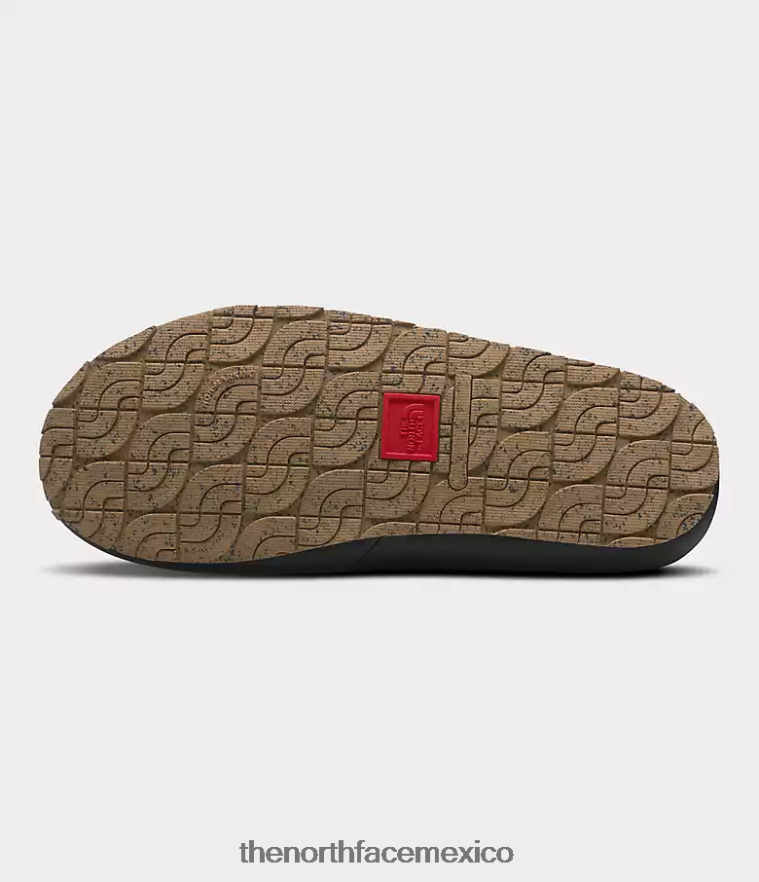 The North Face calzado NFHLJL1134 marrón brandy/marrón carbón hombres mulas de tracción thermoball v
