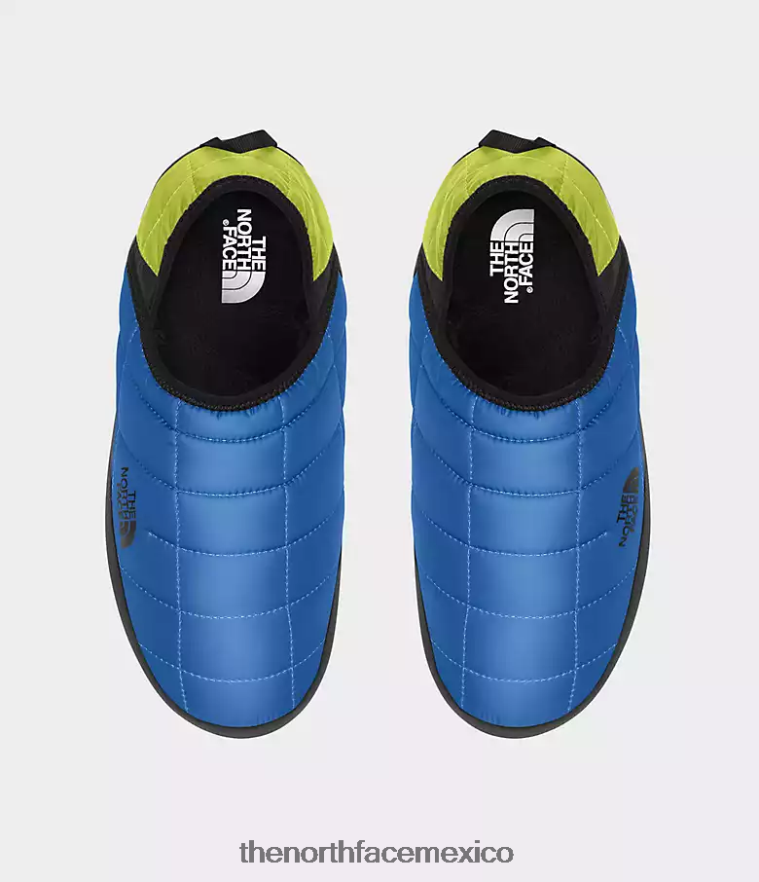The North Face calzado NFHLJL1135 azul supersónico/negro tnf hombres mulas de tracción thermoball v