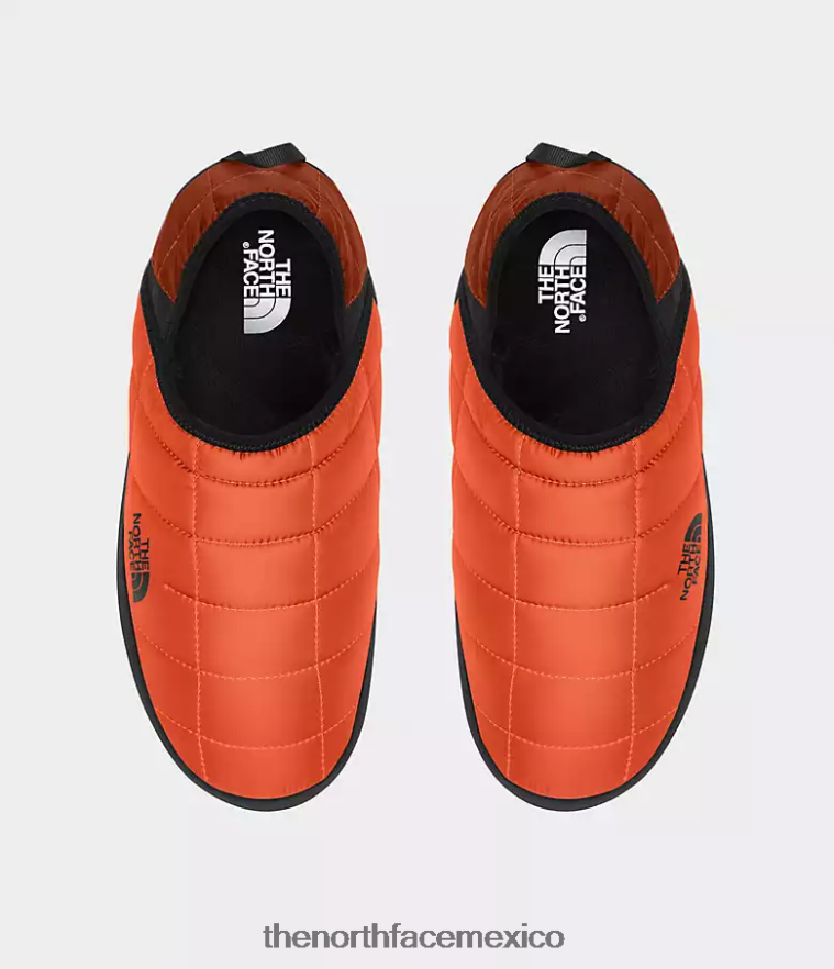 The North Face calzado NFHLJL1137 naranja retro/negro tnf hombres mulas de tracción thermoball v