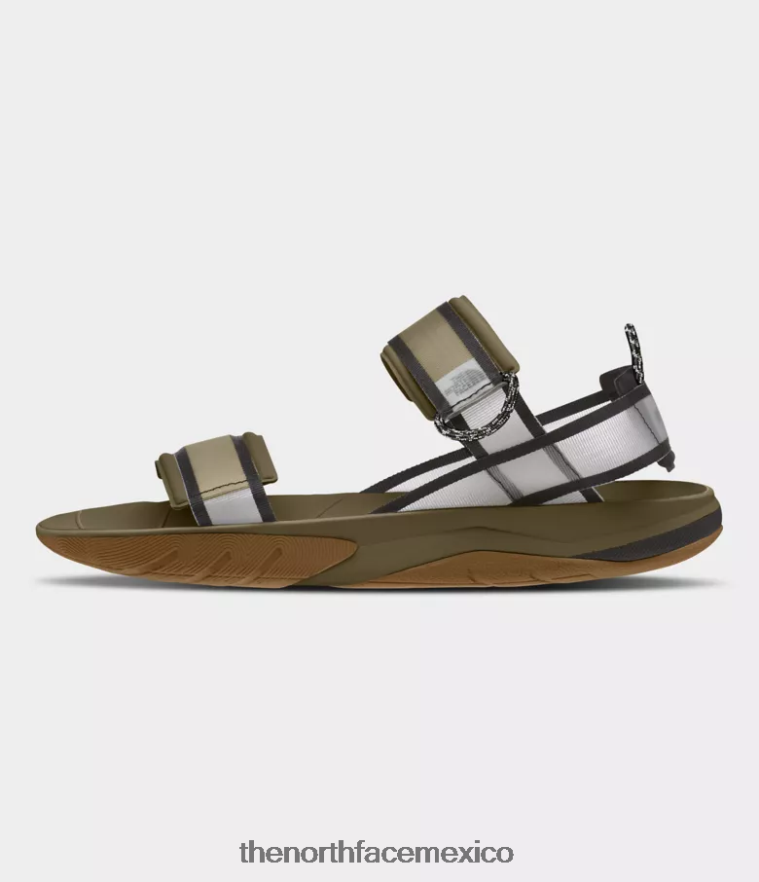 The North Face calzado NFHLJL131 oliva militar/negro tnf hombres sandalias deportivas skeena