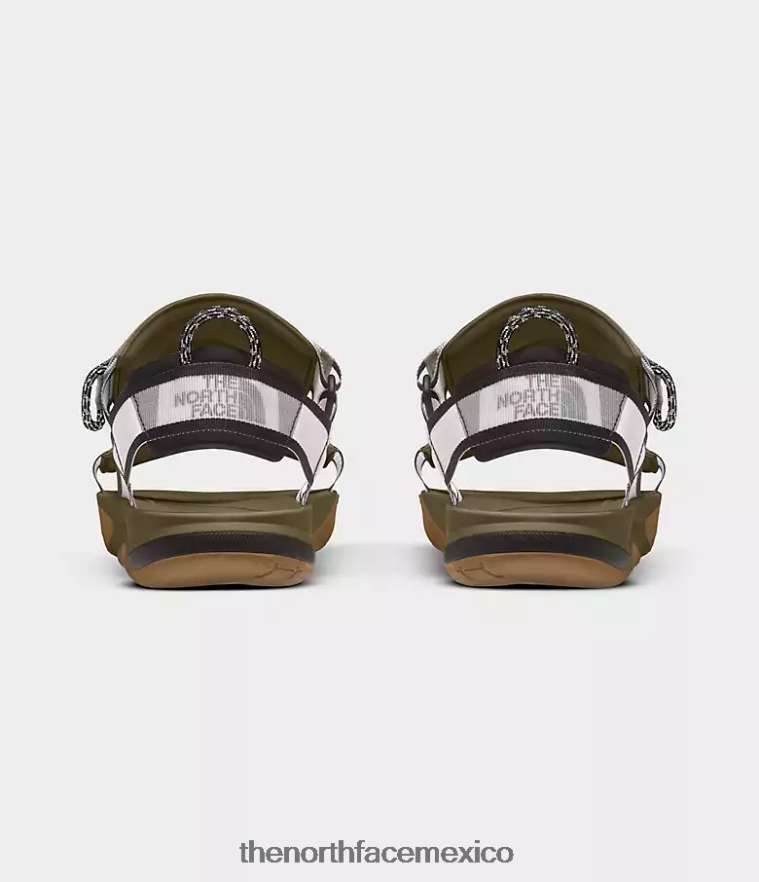 The North Face calzado NFHLJL131 oliva militar/negro tnf hombres sandalias deportivas skeena
