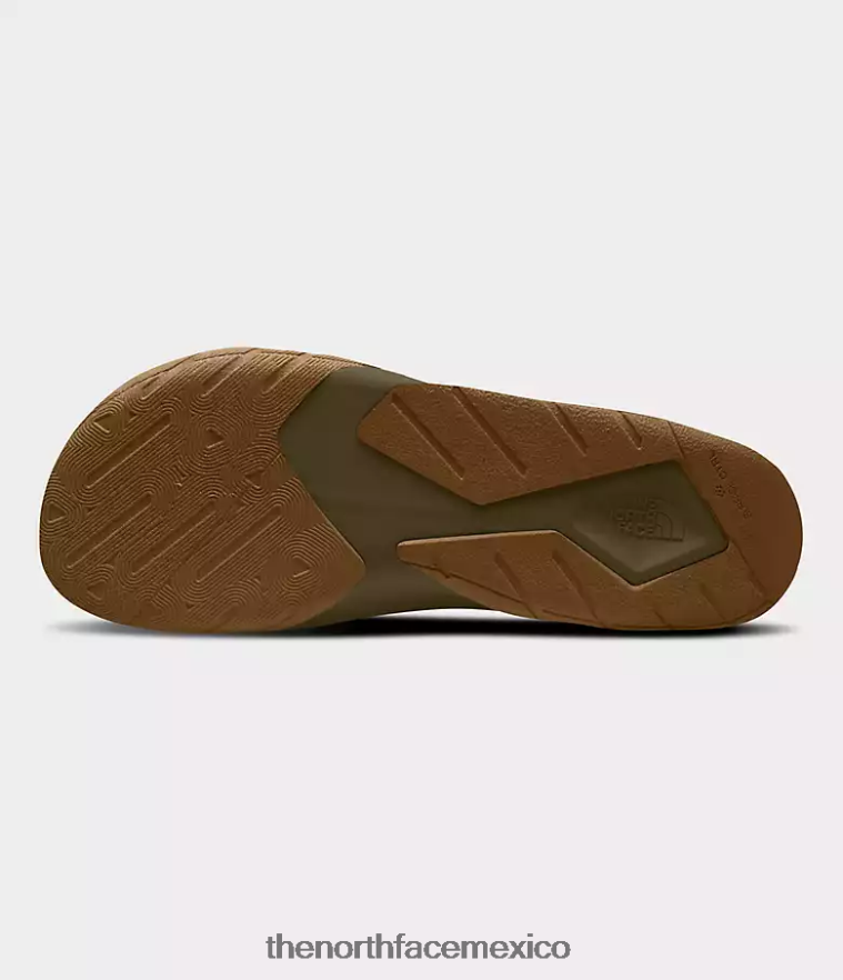 The North Face calzado NFHLJL131 oliva militar/negro tnf hombres sandalias deportivas skeena