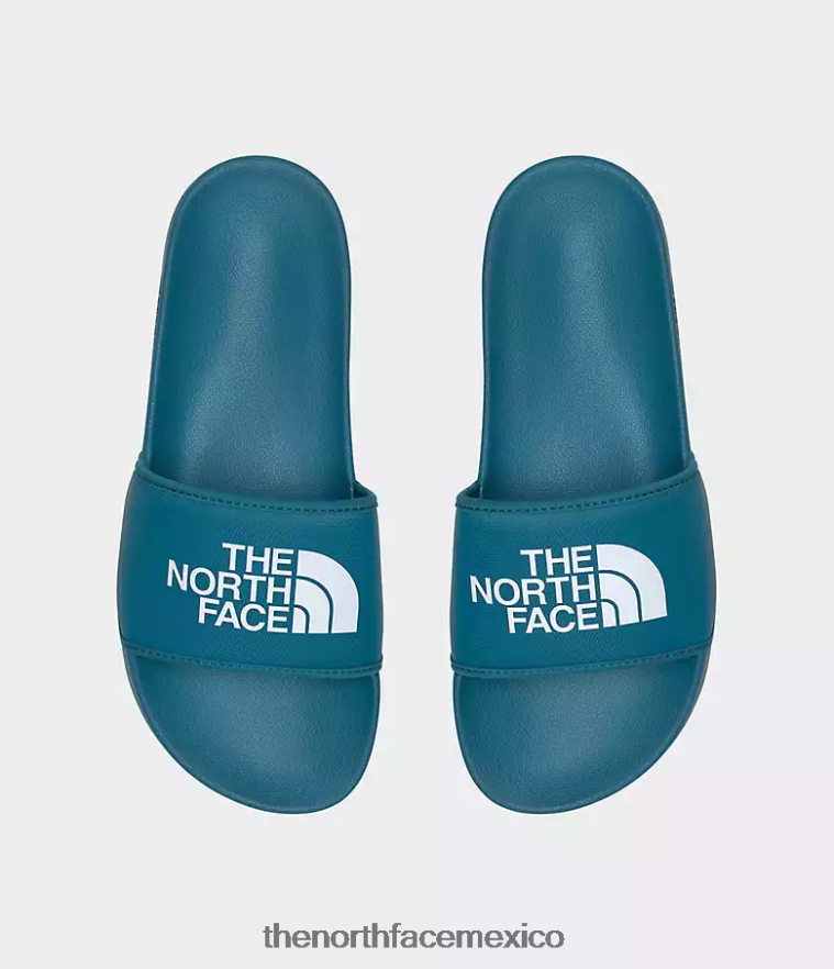 The North Face calzado NFHLJL37 coral azul/tnf blanco hombres toboganes del campamento base iii