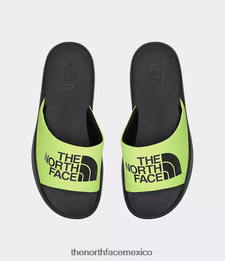 The North Face calzado NFHLJL963 led amarillo/tnf negro hombres diapositivas triarcas