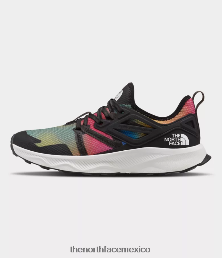 The North Face calzado NFHLJL1078 orgullo super sonic azul impresión/tnf negro hombres zapatos ojo de buey