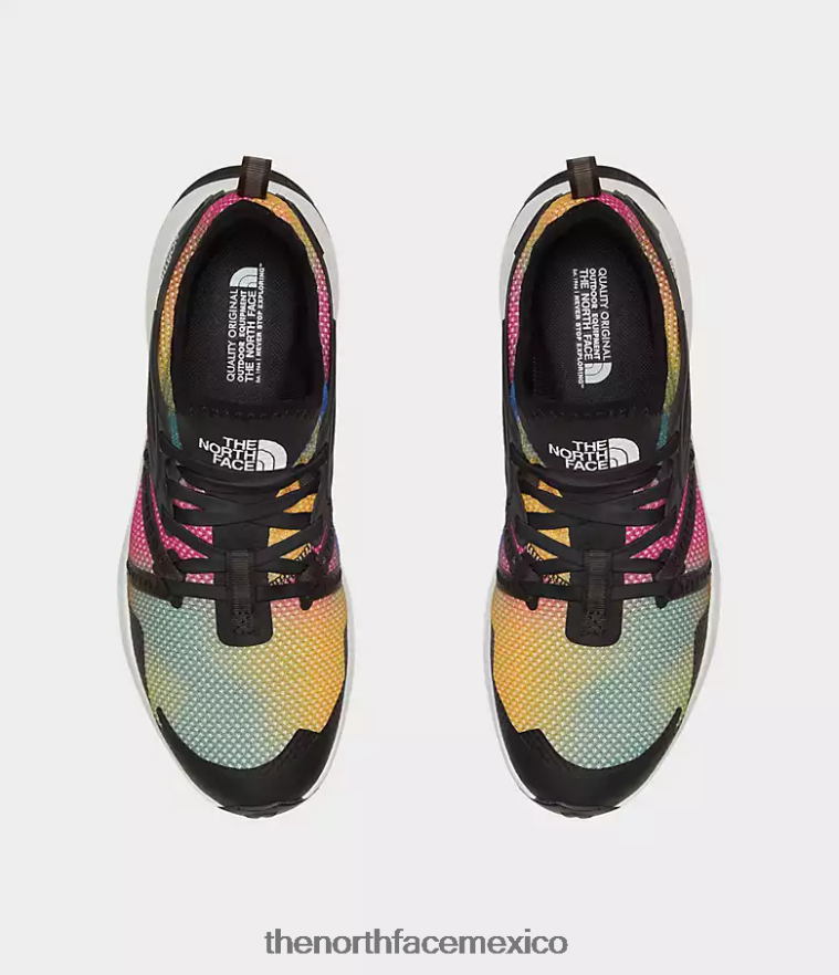 The North Face calzado NFHLJL1078 orgullo super sonic azul impresión/tnf negro hombres zapatos ojo de buey