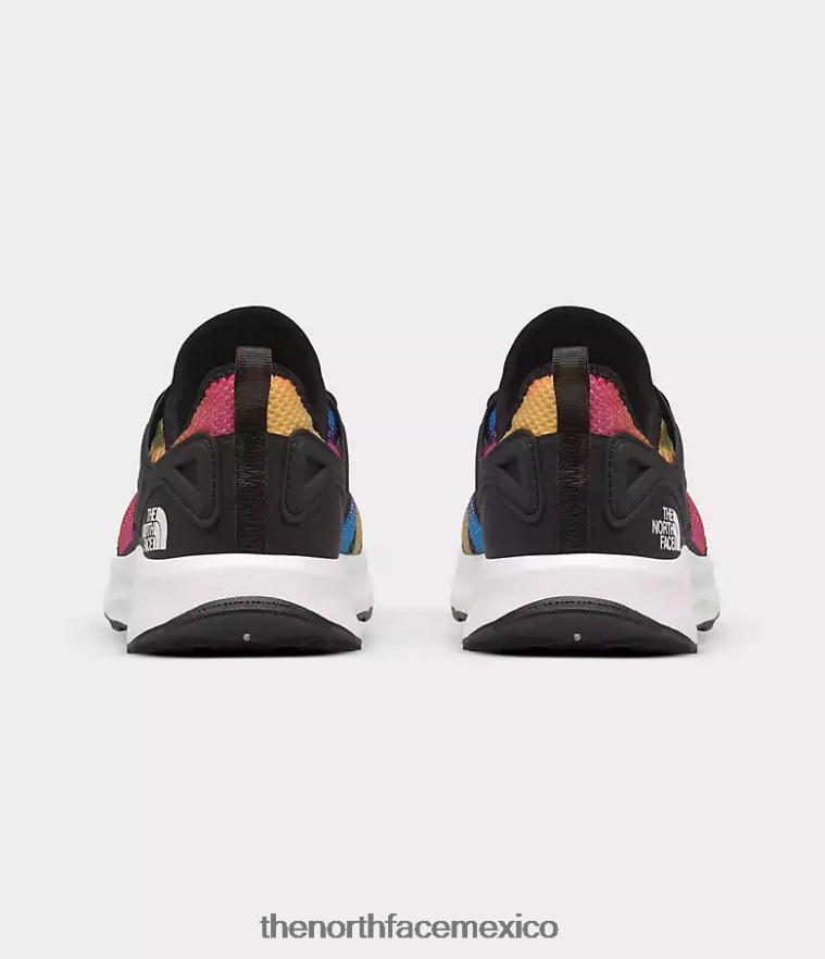 The North Face calzado NFHLJL1078 orgullo super sonic azul impresión/tnf negro hombres zapatos ojo de buey