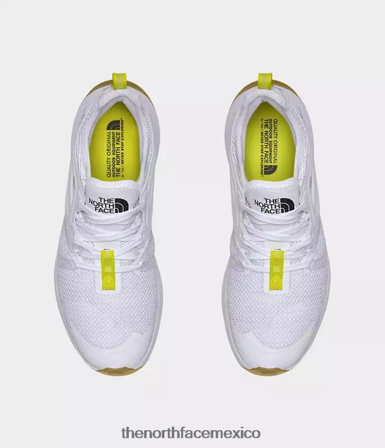 The North Face calzado NFHLJL1080 tnf blanco/led amarillo hombres zapatos ojo de buey