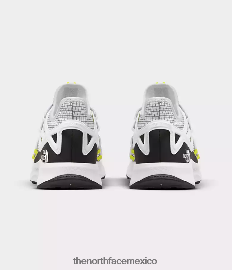 The North Face calzado NFHLJL661 tnf blanco/led amarillo hombres zapatos tecnológicos ojo de buey