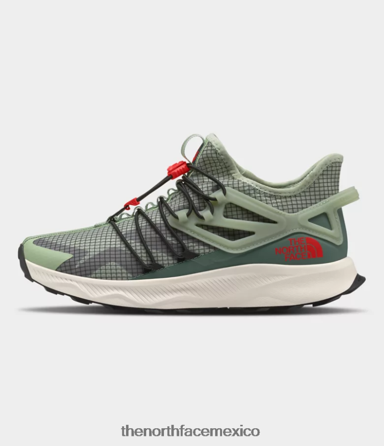 The North Face calzado NFHLJL663 salvia brumosa/salvia oscura hombres zapatos tecnológicos ojo de buey
